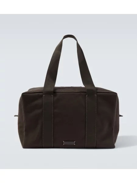 Platno torba The Row rjava