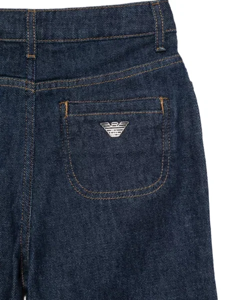 Jeansy dziecięce Emporio Armani niebieskie