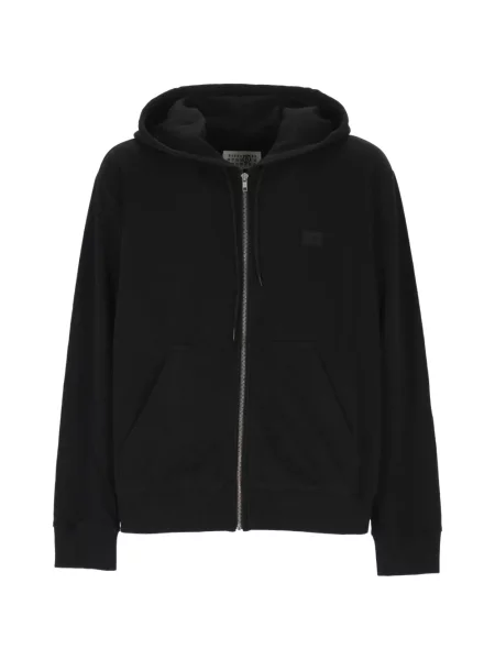 Hanorac cu glugă Mm6 Maison Margiela cu autograf negru