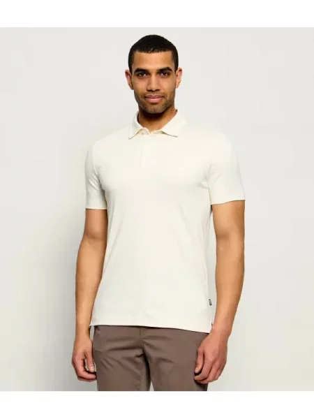 Tricou polo Boss Black negru
