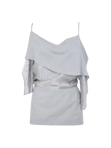 Top Mm6 Maison Margiela bez rękawów szary