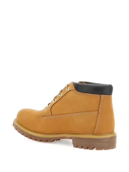 Botine Timberland cu șireturi din piele de căprioară maro