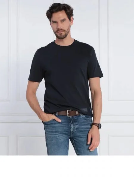 BOSS GREEN Póló Tee 3 kék