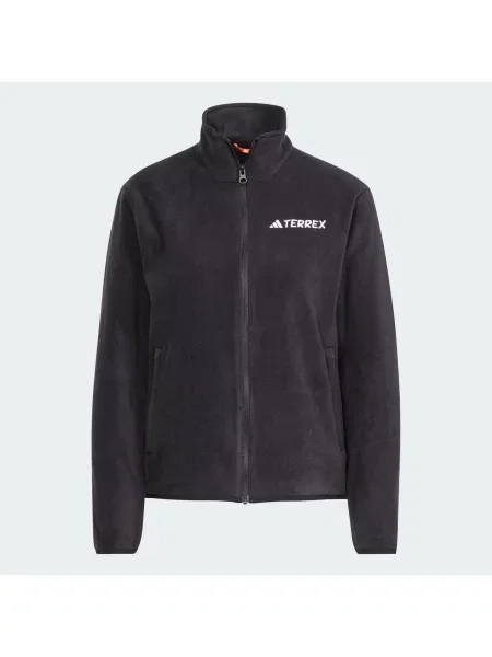 Bluza polarowa Multi Essentials z suwakiem na całej długości czarna