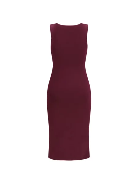 Rochie fără mâneci Sa Su Phi fără mâneci roșu