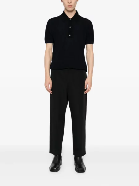 Polo Tom Ford de lână negru