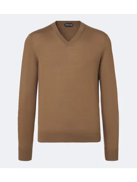 Pulover Tom Ford de lână negru