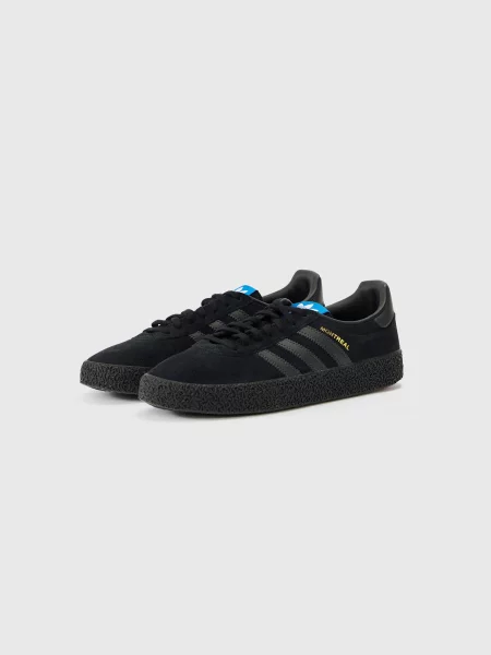 ADIDAS ORIGINALS Nízke tenisky MONTREAL antracitová čierna