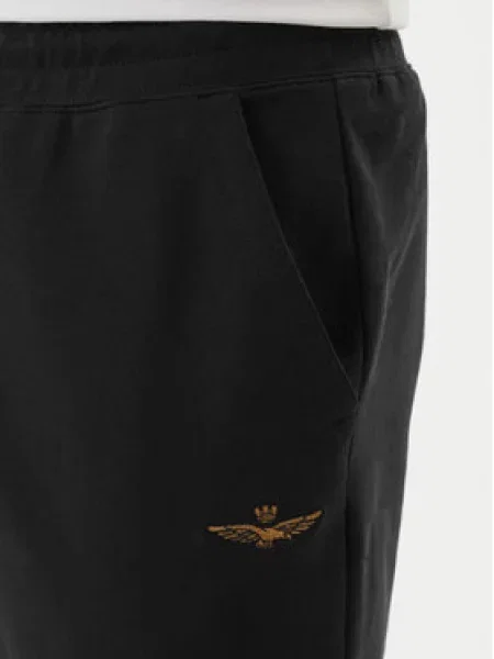 Spodnji del trenirke Aeronautica Militare črna