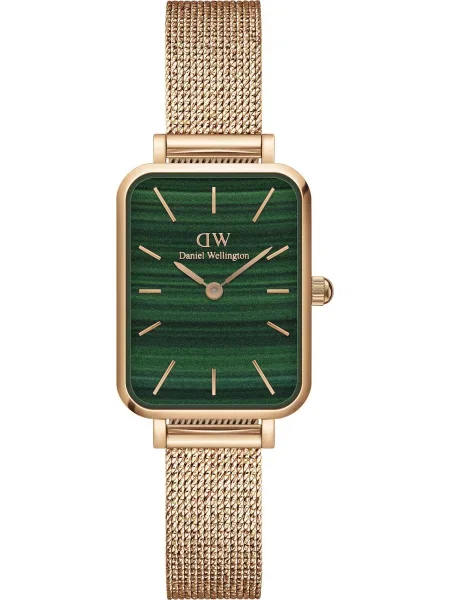Daniel Wellington ceas Quadro Pressed femei roz verde