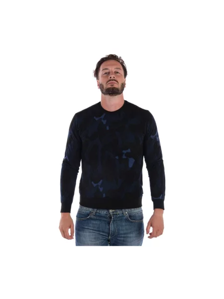 Bluza Emporio Armani niebieska