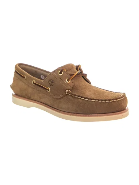 Półbuty Timberland skórzane beżowe