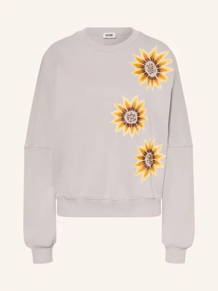 Drykorn Bluza grau żółta