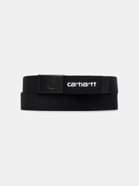 Carhartt WIP C-Logo Belt Tonal Black/ White Universal alb