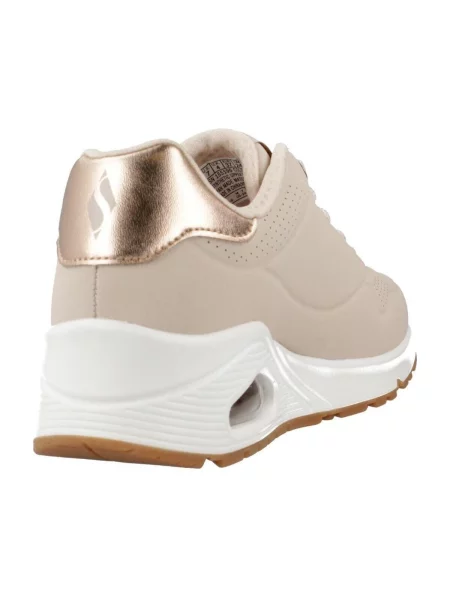 Pantofi Skechers UNO SHIMMER AWAY bej