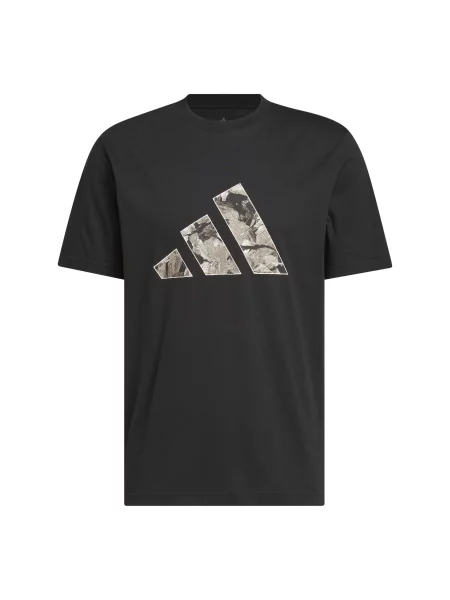 ADIDAS SPORTSWEAR Tricou funcțional Photrk gri / negru alb