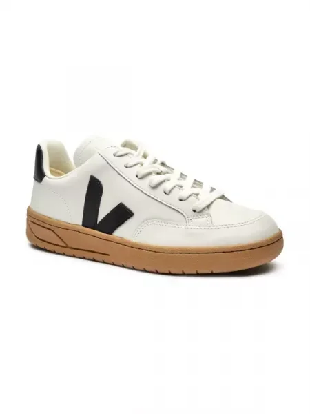 VEJA De piele sneakers alb