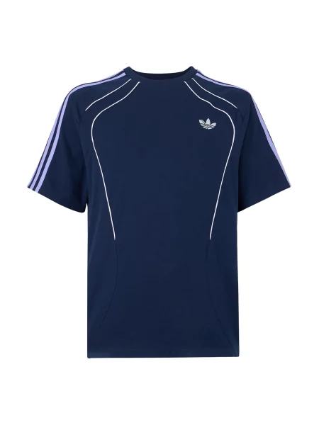 ADIDAS ORIGINALS Tricou Spacer Teamgeist bleumarin / albastru deschis alb