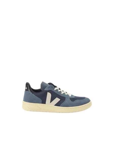 Sneakersy Veja V-10 zamszowe niebieskie