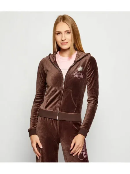 Juicy Couture Hanorac HER MAJESTY maro