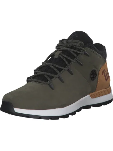TIMBERLAND Kozačky Sprint Trekker Mid' zelená