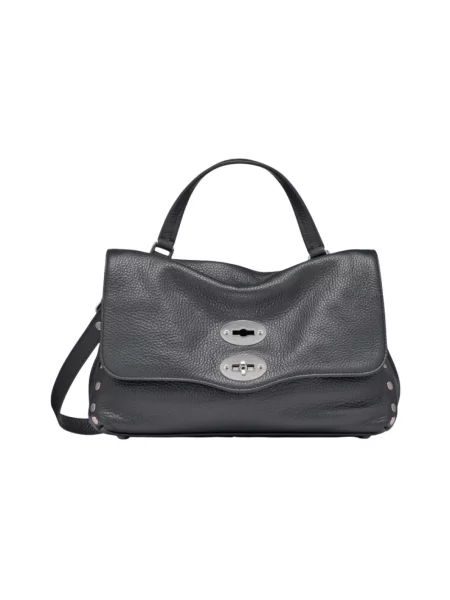 Torebka Zanellato koronkowa niebieska