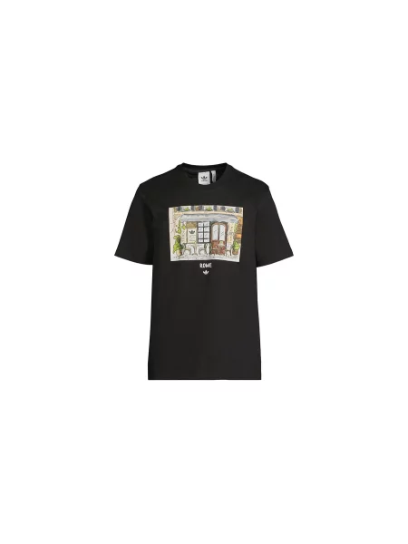 Adidas Paint Rome Tee Mężczyźni Koszulki adidas Originals Size: S czarny