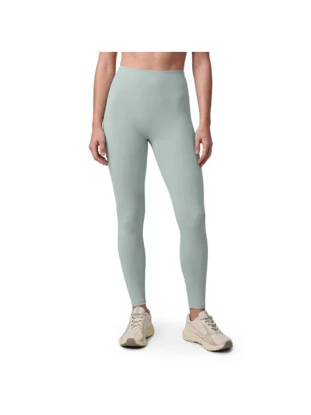 Legginsy treningowe z wysokim stanem Siroko Garnier HW-W Green zielone