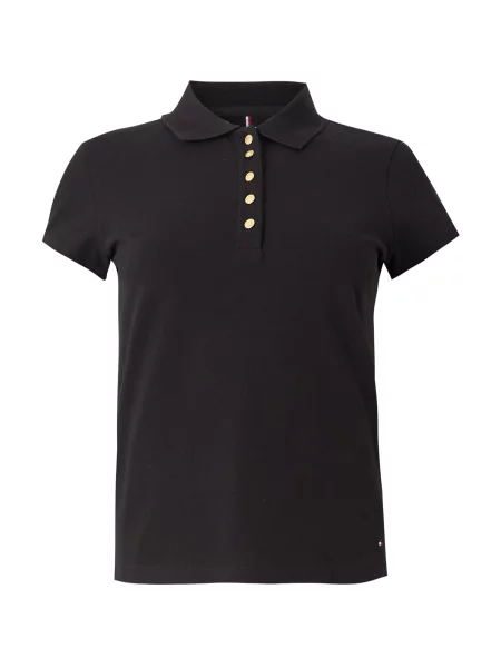 Polo Tommy Hilfiger μαύρο