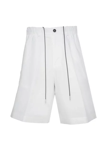 Pantaloni scurți Low Brand cu cordon alb