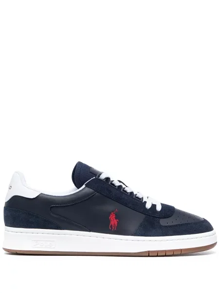 Sneakerși Polo Ralph Lauren din piele de căprioară