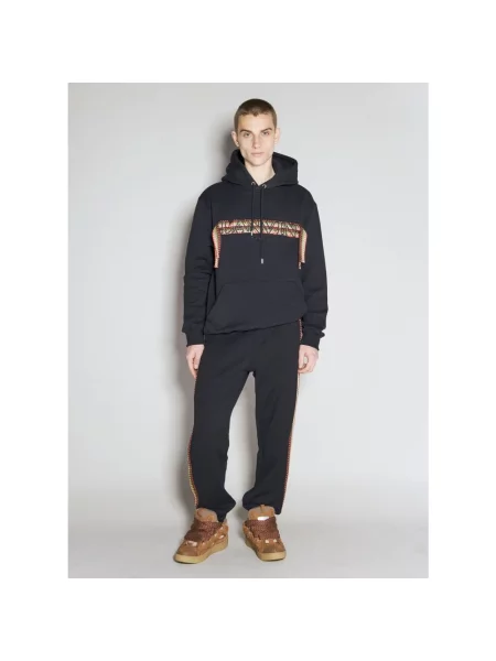 Bluza z kapturem Lanvin czarna