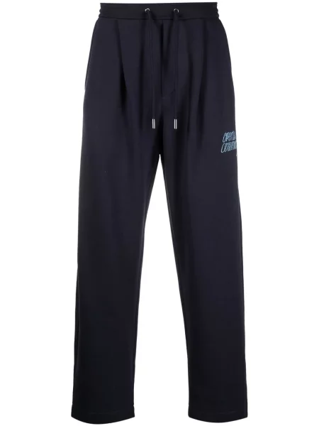 Pantaloni Opening Ceremony cu broderie albastru