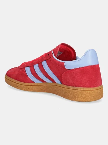 Semišové tenisky adidas Originals Handball Spezial červená