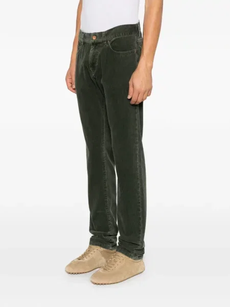Pantaloni Aspesi de catifea cord verde