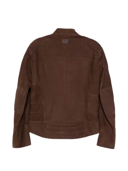 Geacă Moschino biker maro
