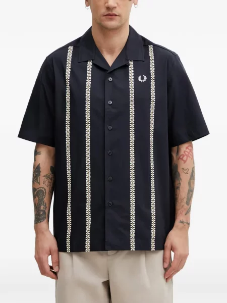 Scurt cămașă Fred Perry albastru
