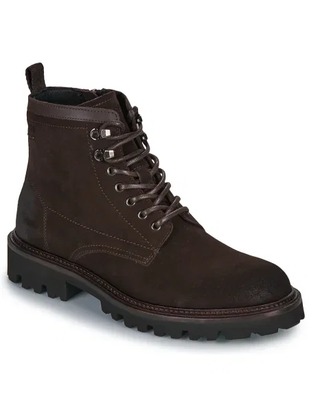 Pantofi Boss din piele negru