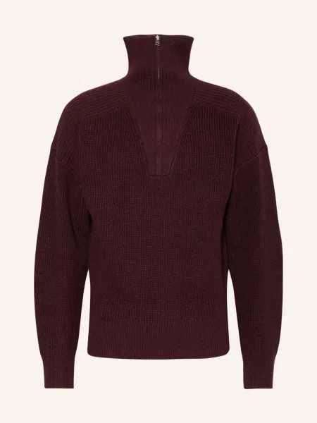 Isabel Marant Svetr Troyer Benny tmavě červená