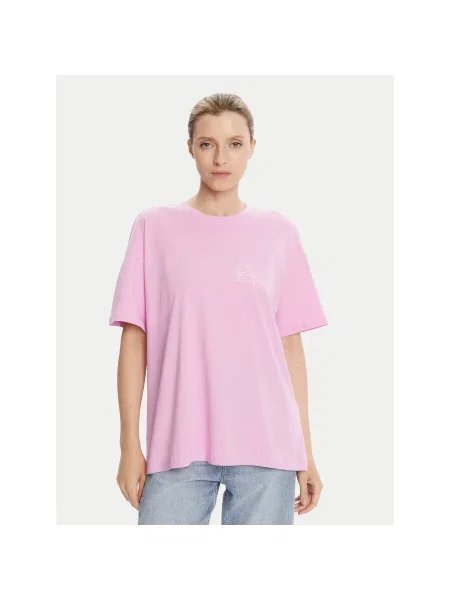 ONLY Футболка Vivvi Regular Fit рожевий