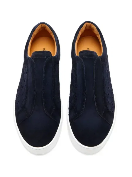 Sneakerși Magnanni din piele de căprioară albastru