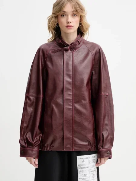 Яке Maison Margiela преходен модел бордо