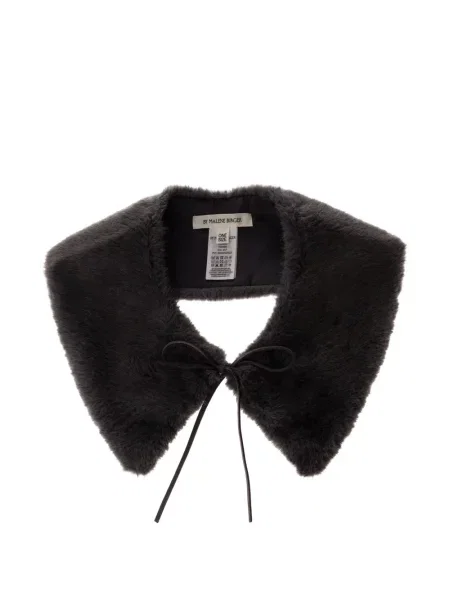 Gulerat fular By Malene Birger cu blană gri