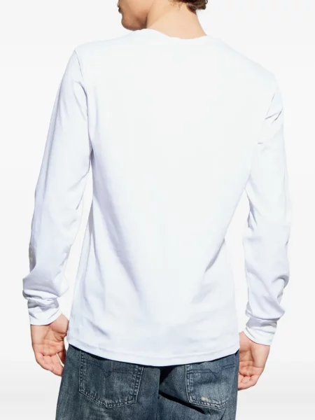 Tricou Diesel lung alb