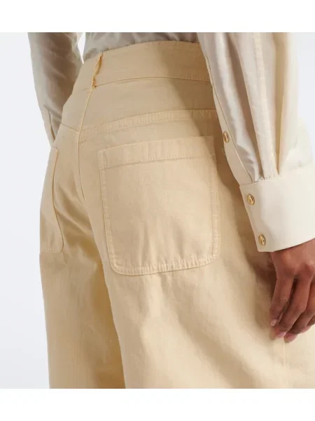 Pantaloni Moncler alb