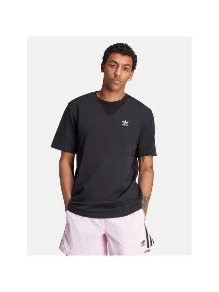 Adidas Póló adicolor Classics Trefoil Loose Fit fekete