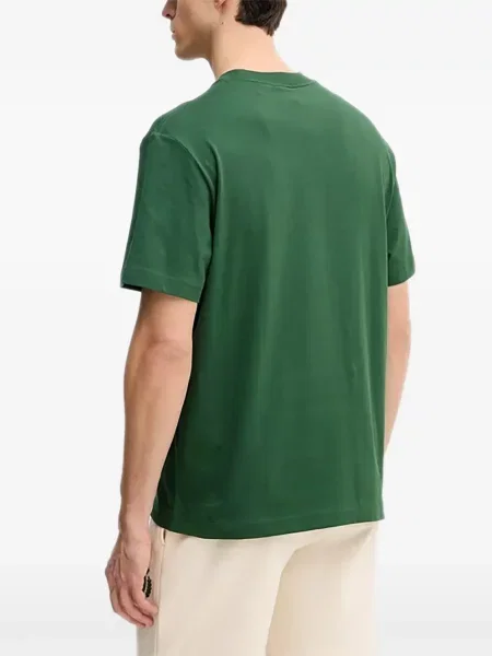Póló Lacoste autogrammal zöld