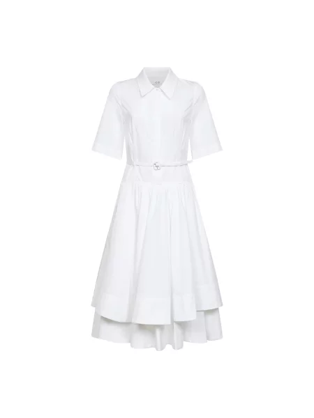 Sukienka koszulowa Co z krótkim rękawem biała