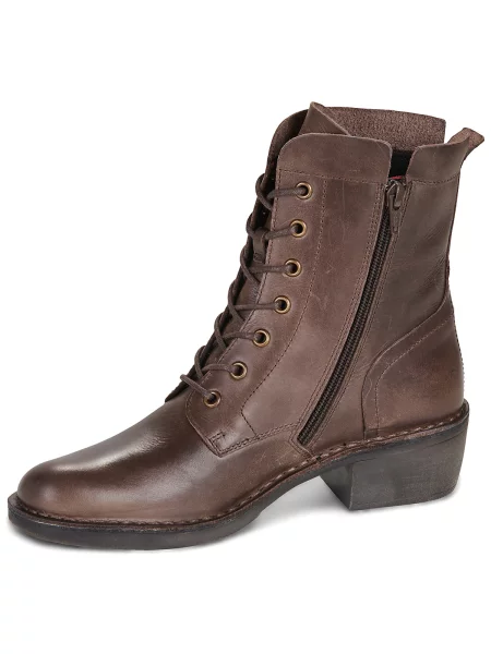Pantofi Fly London maro