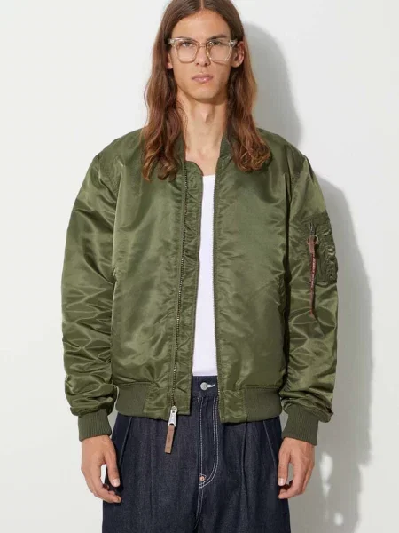 Kurtka Alpha Industries VF 59 Vintage Fit Bomber dark green zielona